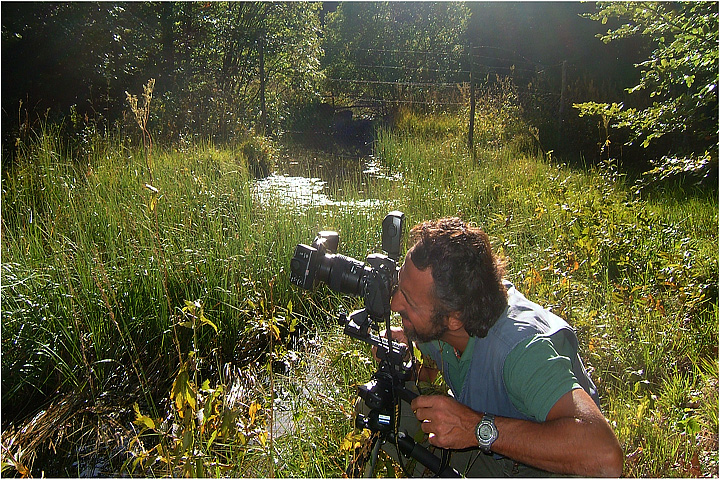 claudio pia nature photographer backstage Val d'Aveto